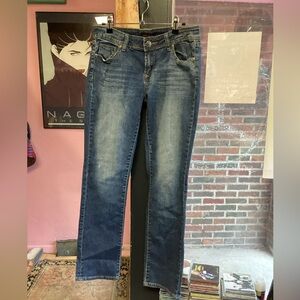 Vigold Classic Blue Straight Leg Jeans